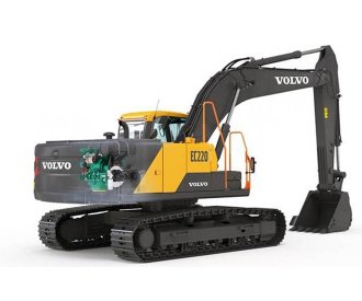 EXCAVATOR-VOLVO-EC220
