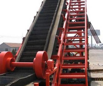 corrugated sidewall conveyor belt