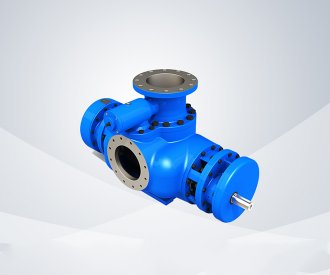 Twin screw pump