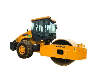 xcmg single cylinder road roller XS263H